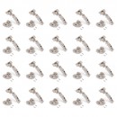 Charnière invisible 100° + embase mixte - par 20 - X91N EMUCA