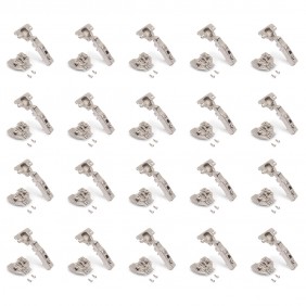 Charnière invisible 100° + embase mixte - par 20 - X91N EMUCA