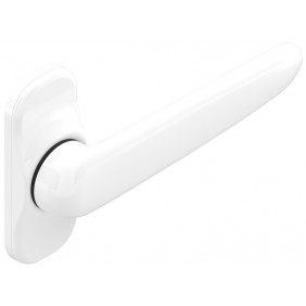 Poignée de fenêtre ultra plate sur platine - modèle Diane LA CROISÉE DS