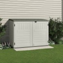 Coffre de jardin polyéthylène Stowaway - blanc - 1,98 m³ - plancher inclus - Bricozor 2.jpg SUNCAST