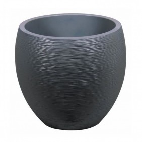 Pot rond - diamètre 50 cm - contenance 46 litres - Graphit EDA PLASTIQUES