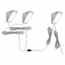 Kit 3 spots LED 4W pour pose sous meuble haut - KEY-45 L&S LIGHT