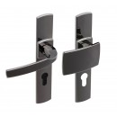 Poignée de porte sur plaques palières - aluminium - Artis VACHETTE