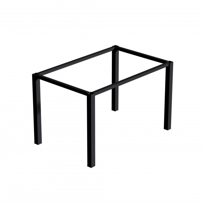 Pieds et cadre pour table - acier - rigide - 1150x750 - noir - Bricozor 4.jpeg EMUCA