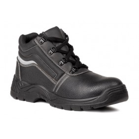 Chaussures de sécurité hautes basic Nacrite S1P SRC - cuir noir Coverguard