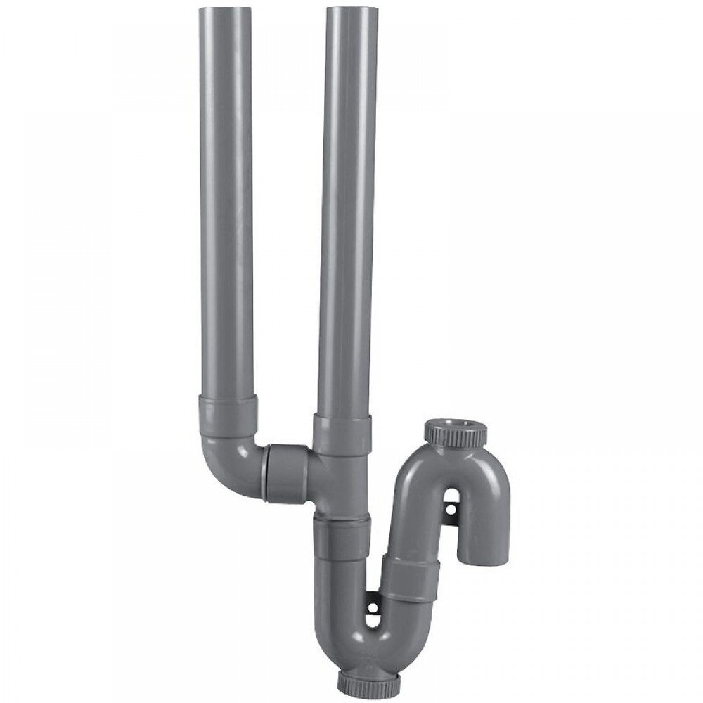 Siphon machine à laver double INTERPLAST Bricozor