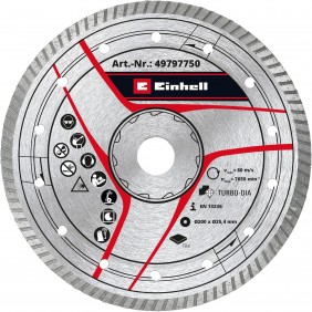 Disque Turbo diamanté 200x25,4 mm KWB EINHELL