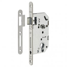 Serrure à larder à cylindre - carré 8 mm - têtière inox - Monomax FTH THIRARD