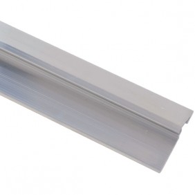 Seuil aluminium pour porte de garage - profil 4113 - sans joint RIVINOX