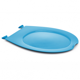 Abattant wc clipsable - 100 % hygiénique - bleu PAPADO