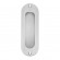 Poignée cuvette ovale - pour porte à galandage - série EZ1702 - inox