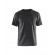 T-shirt de travail respirant 100% coton uni 3525 - gris moyen