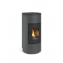 Poêle à granulés étanche 8 kW à sortie concentrique - Gris graphite - Daniela CX LA NORDICA EXTRAFLAME