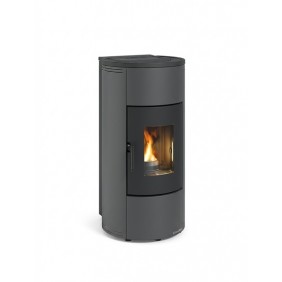 Poêle à granulés étanche 8 kW à sortie concentrique - Gris graphite - Daniela CX LA NORDICA EXTRAFLAME