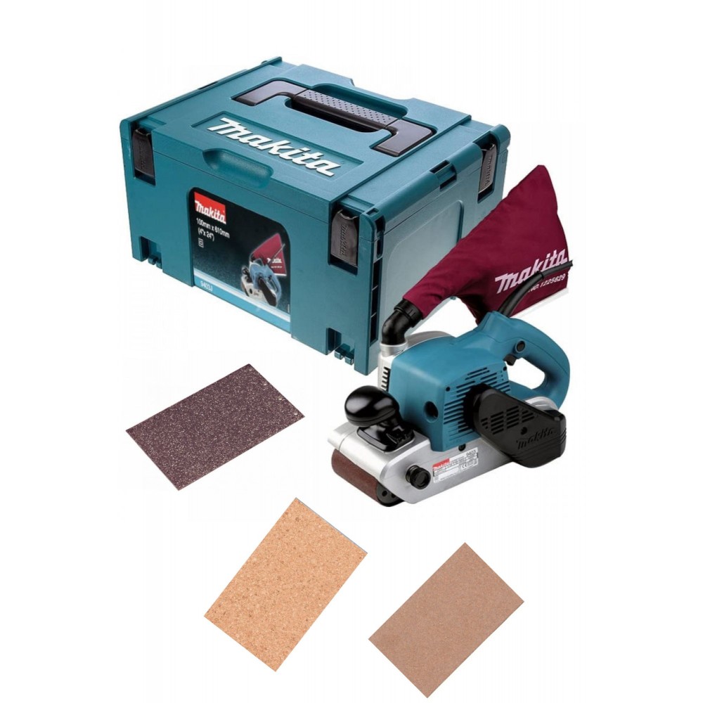 Moulage Makpac Pour Ponceuse à Bande Makita 9403J - Référence 837652-2, Plastique Noir, Pour Coffret De Transport Makita