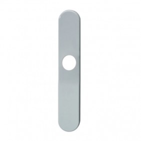 Plaques bec-de-cane pour poignées de porte - polyamide blanc - 111 HEWI