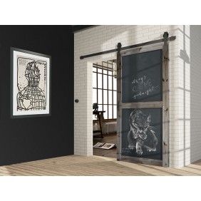 Kit système porte coulissante - Roc-Design - 80 à 120 kg MANTION