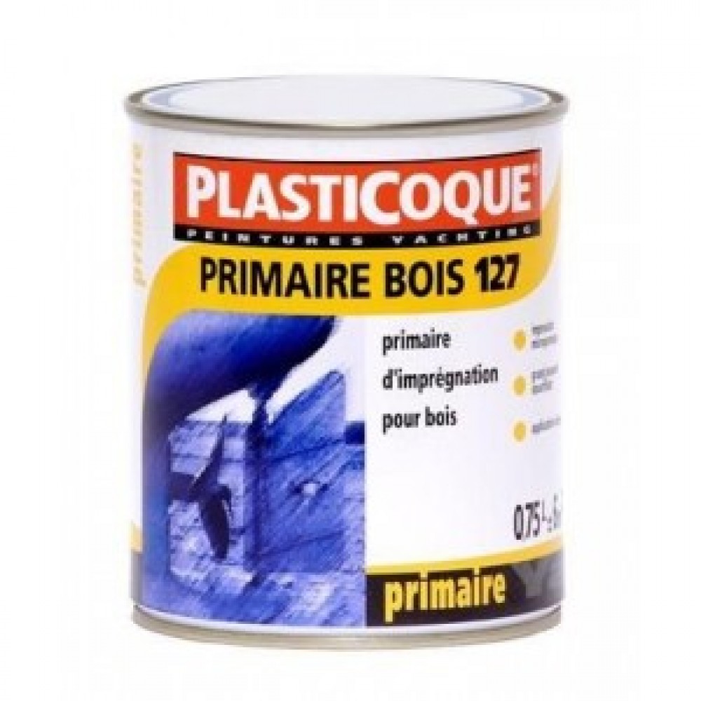 Peinture Laque Marine PLASTILAQUE 127 Ivoire 0.75L - Brillante Mono-composant Tous Supports