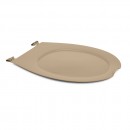 Abattant wc clipsable - 100 % hygiénique - beige PAPADO
