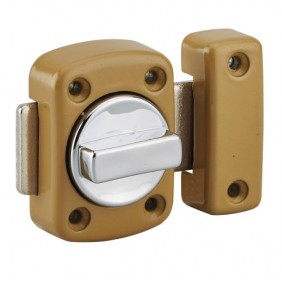 Verrou en applique - à bouton - sans cylindre - Alouette FTH THIRARD