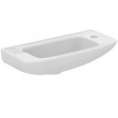 Lave-mains NF 1 trou sans trop plein 50 x 23,5 cm - Ulysse PORCHER