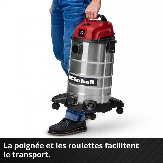 Aspirateur eau et poussières - 30L - puissance 950W - TC-VC 3055 S 6.jpeg EINHELL