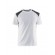 T-shirt de travail bicolore 100% coton 3379 - blanc et gris foncé