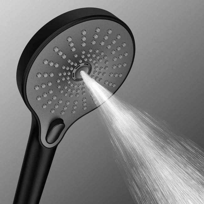 douchette-a-main-4-jets-diametre-130-mm-ultimate-shower-noir-3-wenko-bricozor.jpeg WENKO