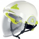 Casque de chantier double coque à visière anti arcs électriques ONYX 2 DELTA PLUS