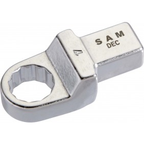 Embout rectangulaire 14x18 à œil déporté pour clés dynamométriques 14x18 SAM OUTILLAGE