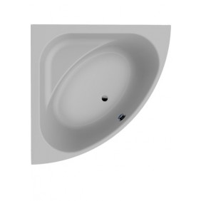 Tablier pour baignoire Baline asymétrique - acrylique  - 150 x 90 cm LEDA