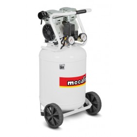 Compresseur d'air vertical silencieux 50L 1HP MECAFER