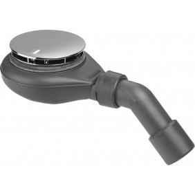 Bonde de douche extra-plate H60 mm - Tempoplex 836566 VIEGA