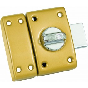 Verrou standard en applique - à bouton et cylindre - Classik ABUS