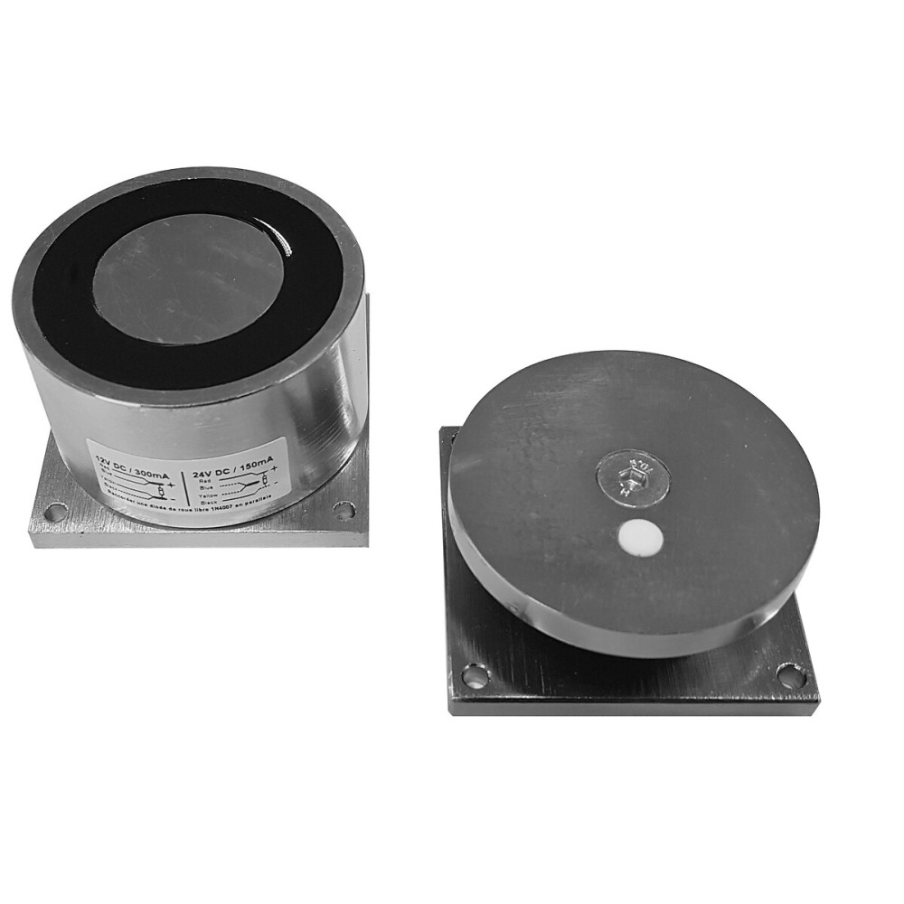 Ventouse électromagnétique ronde IP65 avec pose en applique Izyx | Bricozor
