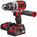 Perceuse à percussion sans fil pro - TP-CD 18/60 Li- i BL (2x2,0Ah) + 39 accessoires EINHELL