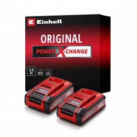 Twinpack 18V 2x3,0Ah - Power X-Change PLUS EINHELL