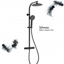 Colonne de douche - mitigeur Thermostatique - Noir Mat - Madura Fresh 11.jpg SCHÜTTE