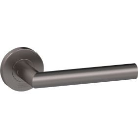 Poignée sur rosace inox Vogue - Ø52 mm - finition gris graphite VACHETTE ASSA ABLOY