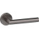 Poignée sur rosace inox Vogue - Ø52 mm - finition gris graphite