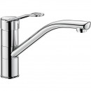 Mitigeur d'évier - à bec orientable et manette ajourée DELABIE