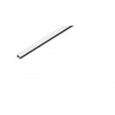 Profilé aluminium noir 3 m avec LED 30W et écran opale Moove 1 L&S LIGHT