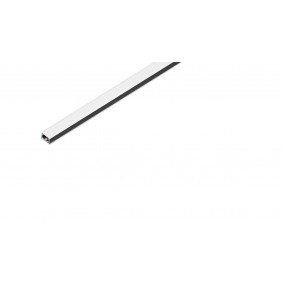 Profilé aluminium noir 3 m avec LED 30W et écran opale Moove 1 L&S LIGHT