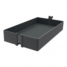 Panier à accrocher pour colonne de cuisine Dispensa large - Arena Pure - anthracite KESSEBÖHMER