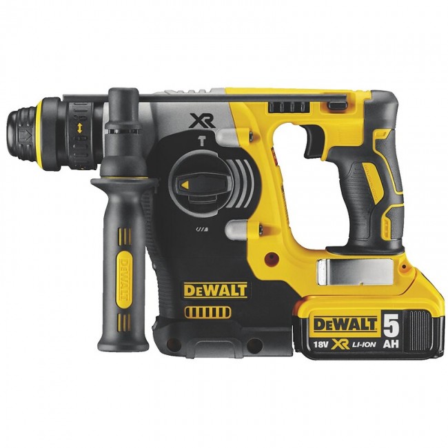 Marteau perforateur SDS+ 18V 5Ah Brushless + 2 batteries - DCH273P2T-QW - Bricozor 2.jpg DEWALT