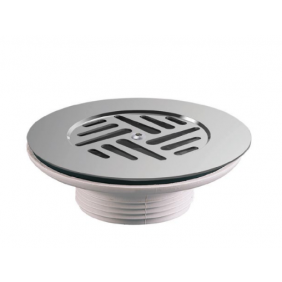 Bonde universelle pour évier avec grille marguerite en inox VALENTIN