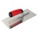 Platoir courbe en inox - 28x12 cm - monture alu