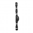 Crémone RY 70 en applique en fonte noire pour bois - bouton "confort" JARDINIER MASSARD