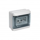 Tableau électrique pré-équipé pour abri de jardin - 8 modules DEBFLEX