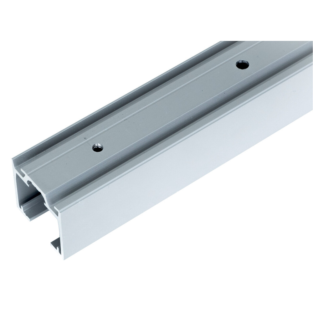 Support mural Xperta 2 mètres gris - pour porte en verre ARGENTA | Bricozor